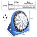 Wonflex Aufblasbare Zielscheibenmatte & Wurfspiel - PVC, Fuer Drinnen & Draussen, Ab 14 Jahren | Fussball & Dart | Familienspiel