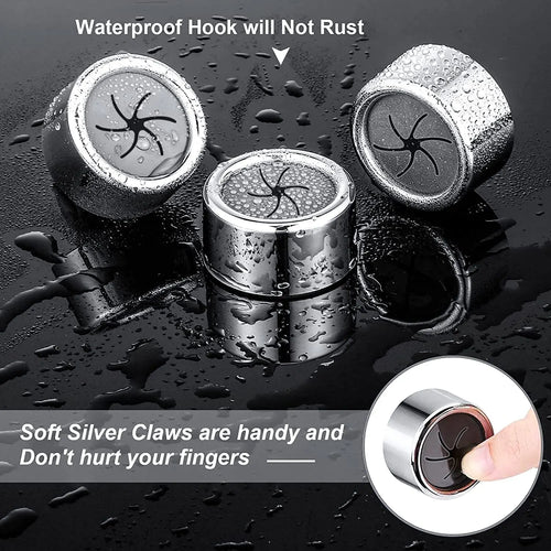 3PCS Nicht Stanzen Geschirrtuch Lagerung Clip Geschirrtuch Clip Küche Haushalt Handschuhe Haken Handtuch Rack Loch Clip Wand Hängen