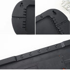 13,78 Zoll Fernbedienung, digitale Wanduhr, Stimmungsbeleuchtung, Timing, Countdown, 2, Alarm, automatischer Dimmer, DST-Stecker, Verwendung, LED-Wecker