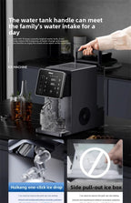 3-in-1-Eisbereiter und Wasserspender: Haushaltsgerät für die Arbeitsplatte mit sofortiger Erwärmung/Kühlung, großes Fassungsvermögen, energiesparend