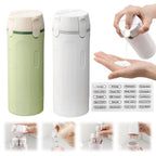 4-in-1-Reisespender, tragbare Reiseflaschen, auslaufsicher, auslaufsicher, Reisebehälter für Parfüm, Shampoo, Spülung, Lotion