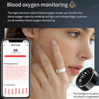 2025 neue Smart Ring Männer Frauen Kamera Steuerung Herzfrequenz Blut Sauerstoff Monitor Smartring IP68 & 5ATM Wasserdichte Multi-sport Modi