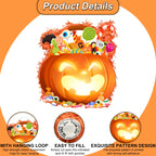 Halloween-Kürbis-Piñata-Bundle - Halloween-Piñata, Halloween-Partyspiele, Stock, Augenbinde usw., Halloween-Party-Dekorationen, Piñata