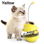 Neue lustige Katze Stick Katze Spielzeug Tumbler Leck Lebensmittel Ball Katze lindern Langeweile Tumbler Heimtierbedarf spielen mit Lebensmittelspüler selbst