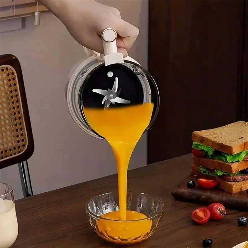 BALASHOV Multifunktions-Smoothie-Maker mit automatischer Sojamilcherhitzung, Eiswürfelrührfunktion und Saftzubereitung – Leiser Betrieb, Digitalanzeige