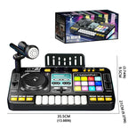 CONUSEA Kinder DJ-Mixer – Mikrofon, App-Steuerung, Klaviertastatur, 3–12 Jahre