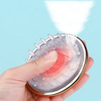 Tragbare SPA, Haushalt Shampoo Kamm, Kopfhaut Massage, Peeling Silikon Massage Kamm, Trocken und Nass, Silikon, Luft Kissen Kamm, Frauen