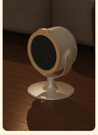 Die tragbare Mini-Heizung mit zweistufiger Warmlufteinstellung eignet sich für den Einsatz auf Heim- und Büroschreibtischen sowie Fußwärmer