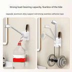 Haartrockner-Ständer, Haartrockner-Halter, Wandhalterung, drehbarer Haartrockner-Rack, stanzfrei, 2025, Haar-Styling-Werkzeuge, Organizer für Badezimmer