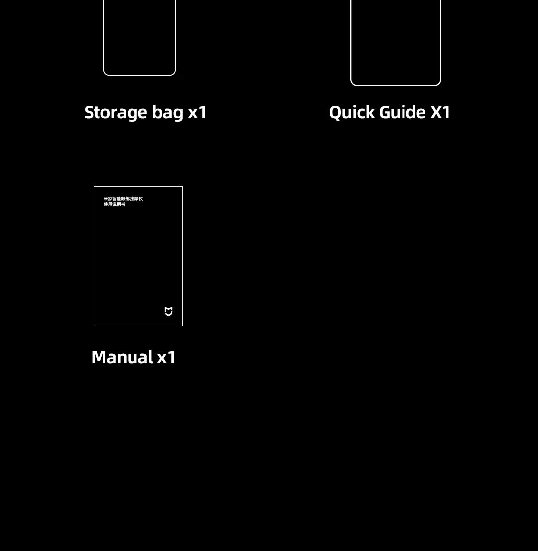 Xiaomi Mijia Smart Eye Massager Hot Compress Zone Massage Lindert Müdigkeit Augenpflegeinstrument Arbeit mit der Mi Home App