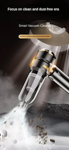 Auto-Staubsauger, leistungsstarker, tragbarer, kabelloser, bürstenloser Motor, Reinigungsmaschine, leistungsstarker Luftstaubsauger für Haushaltsgeräte