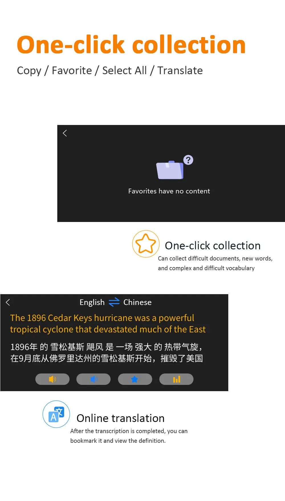 S6 Pro Smart Voice Scan Translator Pen Multifunktions-Übersetzung