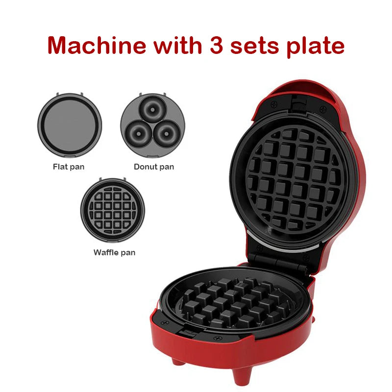 110V/220V Multifunktionaler Waffelkuchenzubereiter