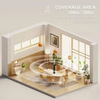 Bluetooth Smart Scent Air Machine Hotel Collection Diffusor für ätherische Öle, wasserloser Diffusor für den Duft zu Hause, im Hotelzimmer