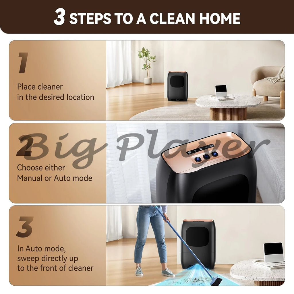 Elektrische Reinigung No Touch Vakuum Automatischer Handel Kehrschaufel Professioneller Staubsammler Mülleimer No Touch Vakuum