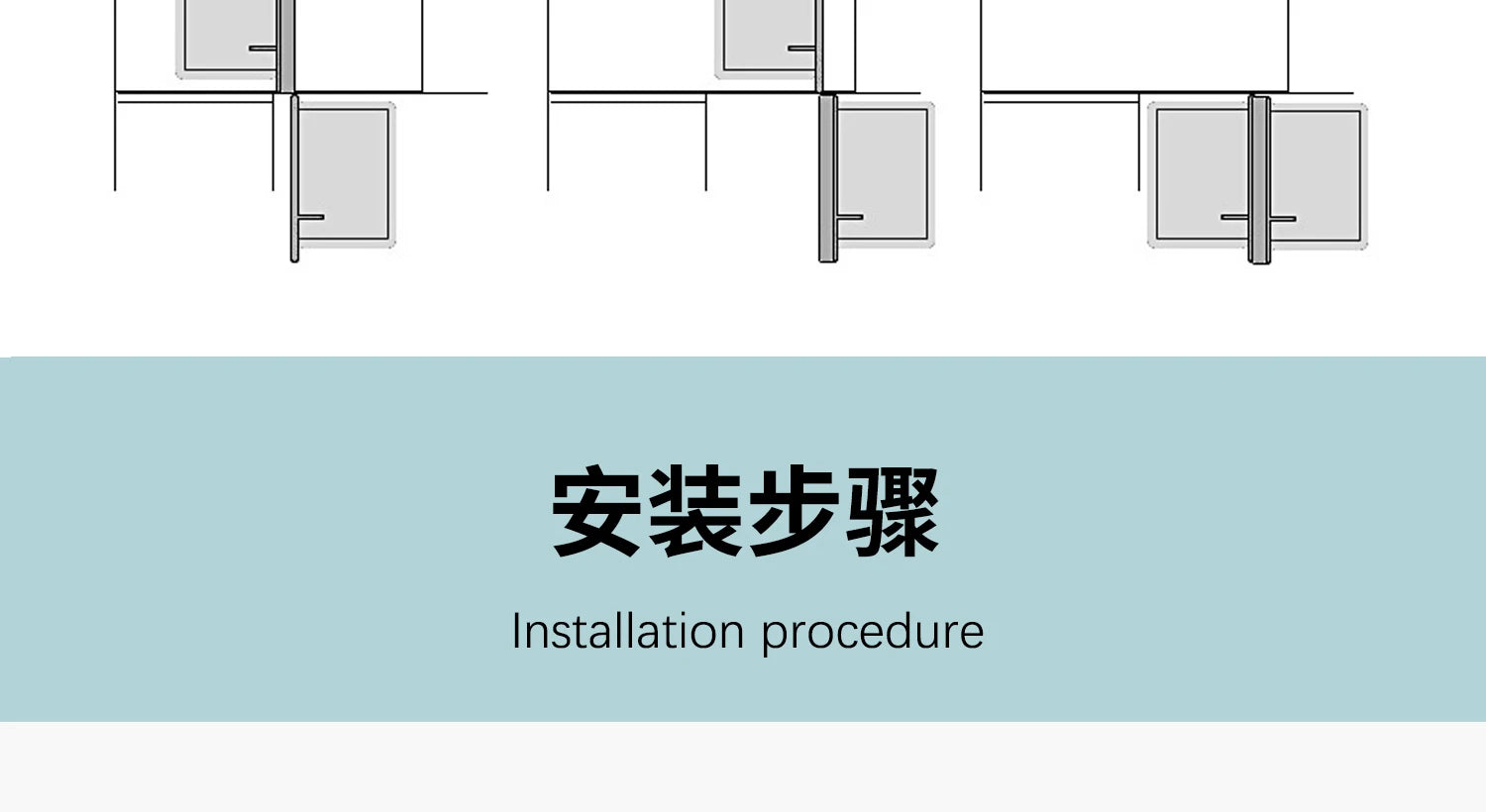 Eckkorb, Küchenschrank, komplett ausziehbar, Aufbewahrungsregal mit zwei Schubladen, Eckkorb
