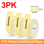 P12 Label Maker Mini tragbarer Thermo-Etikettendrucker ähnlich wie D11 D110 D101 Marklife P12 Etikettenmaschine DIY P12 Etikettenaufkleber