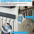 4-in-1-Küchentrichter zum Befüllen von Flaschen. Küchentrichter mit abnehmbarem Siebfilter, BPA-freier Öltrichter in Lebensmittelqualität