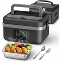 Elektrische Lunchbox mit Akku – 16.000 mAh, kabellos & selbstheizend