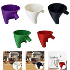Mehltrichter für KitchenAid Artisan KSM150 5L – ABS, Spritzschutz, 2 Größen, 5 Farben