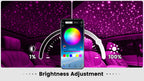 VASTFIRE Starlight Auto-Ambientebeleuchtung – Glasfaser-Fußmatten, RGB-Lichtleiste & Faserlampen | App & Fernbedienung | CE & RoHS