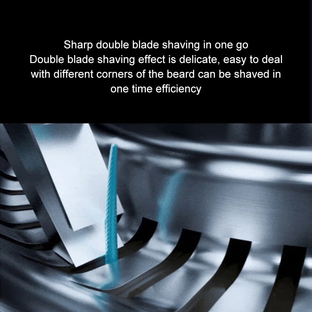 Präzisionsrasierer für Männer, tragbarer Elektrorasierer für schnelle Ergebnisse, Achselhaare, Mini-Elektrorasierer, grau