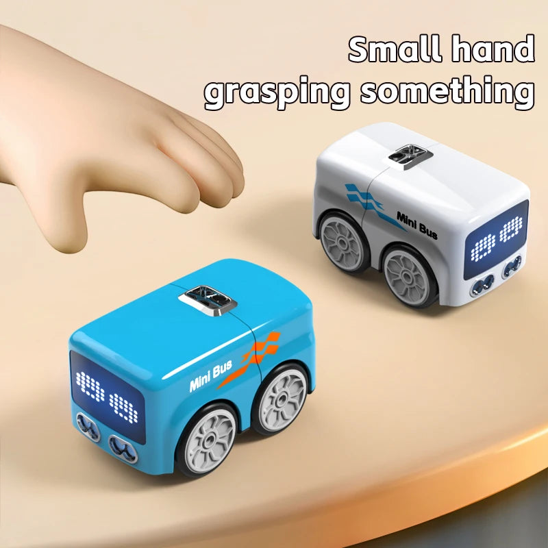 Smart RC Magic Mini Bus, Intelligente Fernbedienung, Geste Sensing Induktion, Folgen Cartoon, Auto Animation, Fahrzeug Spielzeug, Kinder Geschenk