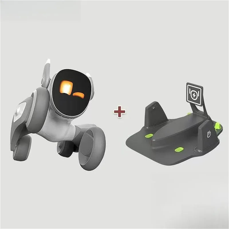 Loona Smart Pet Robot Niedlicher AI-Roboter, emotionale Roboter, interaktive Sprachsteuerung, Gestensensoren, Heimüberwachung, mehrsprachige Unterstützung K