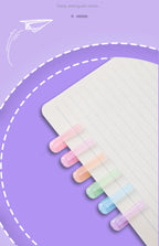 6 Teile/satz Blume Linie Form Highlighter Stift Roller Spitze Kurve Liner Marker Kawaii Koreanische Schreibwaren Schule Bürobedarf Geschenke