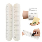 Wiederverwendbares Silikon-Notizbandarmband – Löschbar & Wasserfest | To-Do-Liste am Handgelenk