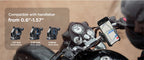 Joyroom Fahrrad-Handyhalterung, Motorrad-Handyhalterung, 360° °   Rotation für Elektroroller Mountain Dirt Bike für 4,7-7,0-Zoll-Telefone
