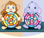 Lernspiele Dartscheibe Babyspielzeug Stickey Ball Dart Indoor Sports Kind Montessori Spiele für Kinder von 3 bis 7 Jahren