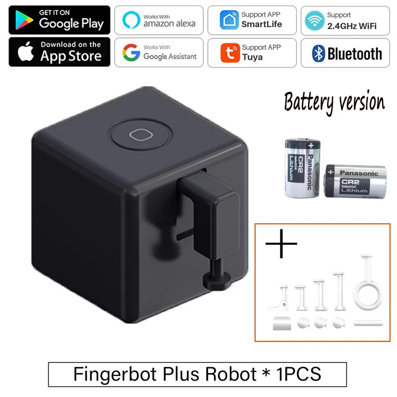Timethinker Fingerbot Plus – Smart Button Pusher, Tuya Zigbee/Bluetooth, Alexa & Google Home