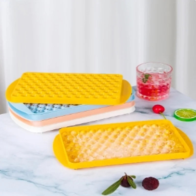 1PC 104grid Mini Ice Cube Tray Ice Ball Maker Mold Tiny Crushed Ice Tray für Kühlung Getränke Kaffee Saft werkzeuge Haushalt Party