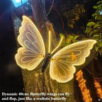12V LED Outdoor Simulation Dynamische Statische Schmetterling Lichter Für Festival Home Decor Urlaub Party DIY Dekoration