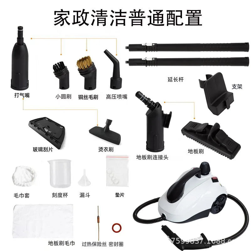 Dampfreiniger Haushalt Hochtemperaturreiniger Sofa Teppich Küchengeräte Reinigung Sterilisation Auto Schönheit 8619