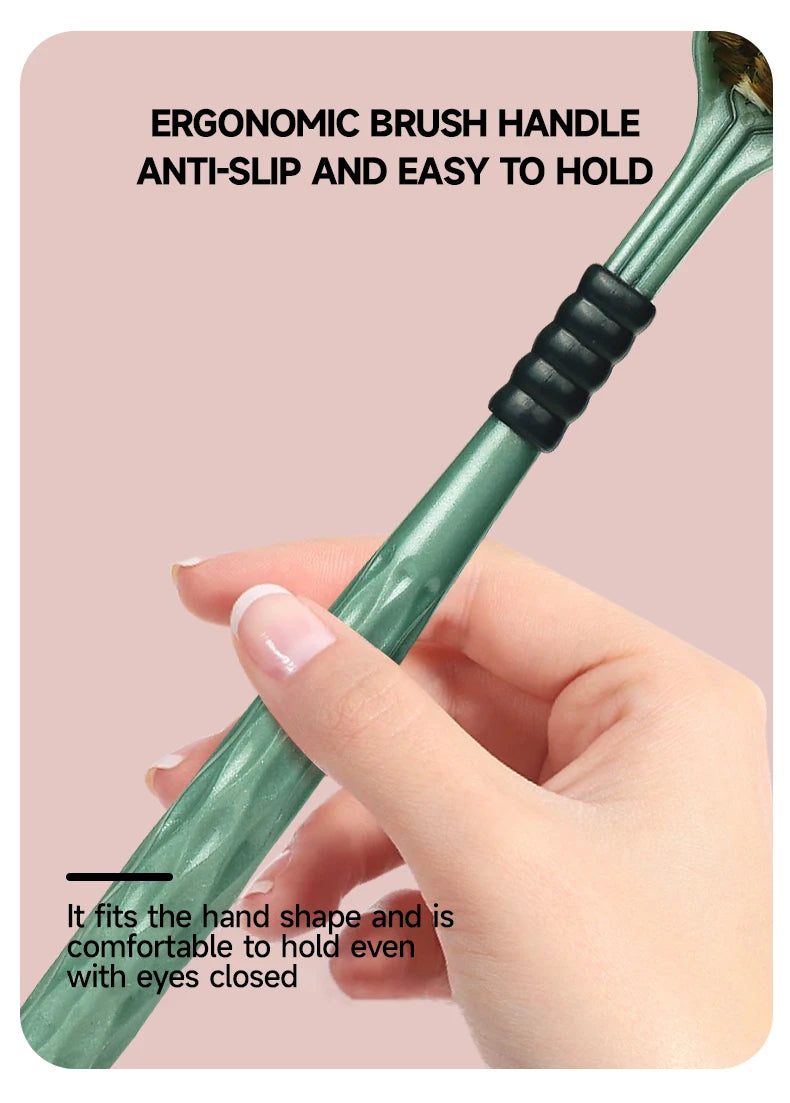 3D-Handzahnbürste Dreiseitige U-förmige weiche Zahnbürste für die umfassende Mundreinigung für Erwachsene (Farbe zufällig)