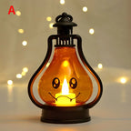 Horror Halloween LED Wind Licht, Tragbare Kürbis Geister Laterne, Bar Desktop Ornament, Halloween Decor Requisiten