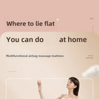 Ganzkörper-Massagematte, Matratze, elektrische Airbag-Traktion, Lendenwirbelsäule, beheizt, Kneten, Nackenmassagegerät, Vibration mit Fernbedienung