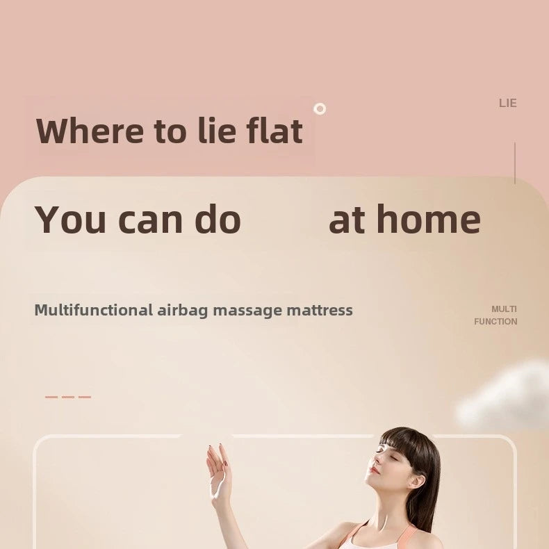 Ganzkörper-Massagematte, Matratze, elektrische Airbag-Traktion, Lendenwirbelsäule, beheizt, Kneten, Nackenmassagegerät, Vibration mit Fernbedienung