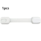 10 Stück Kindersicherheitsgurtschlösser Babyschlösser für Schränke und Schubladen, Toilette, Kühlschrank und mehr. Klebepads. Keine Installation erforderlich