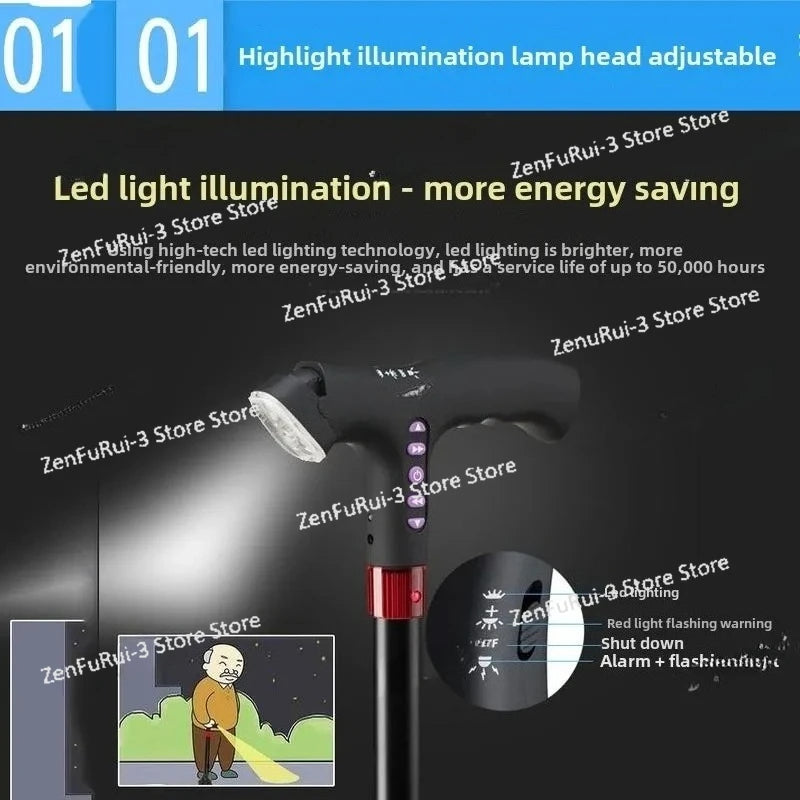 Intelligenten Krücken für ältere Menschen