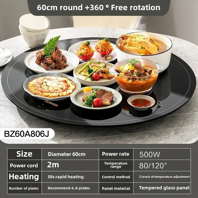 Temperatur Mahlzeit Gemüse Heizbrett Heißer Schneidebrett Isolierung Pad Heizplatte Konstante Artefakt Multifunktional