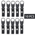 Karabinerhaken Flaschenclip – Nylon, für Rucksack & Gürtel, Einzel & Sets