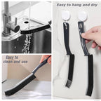 3-teiliges/5-teiliges Fugenreinigungsbürsten-Werkzeug, Fugenbürste, Reinigungsmittel, Haushaltswaren, Badezimmer-Spalt-Schrubber, Bürsten mit harten Borsten