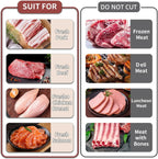 Fleischschneider, Hackmesser, Küchenmesserset zum Fleischschneiden, Zerkleinern, manueller Frischfleischschneider, Lebensmittelschneider für Rindfleisch