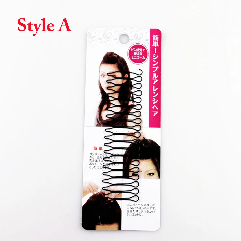 Haar-Finishing-Clip U-förmig – Ganztags-Halt, Unsichtbar, Biegsam | Legierung | 5 Stile & 2 Sets