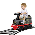 Kinder Zug Reiten Spielzeug Ailway Klassische Elektrische Modell Kann EINE Kleine Zug Schiene Auto Kinder Baby Walker Kinderwagen Spielzeug Jungen