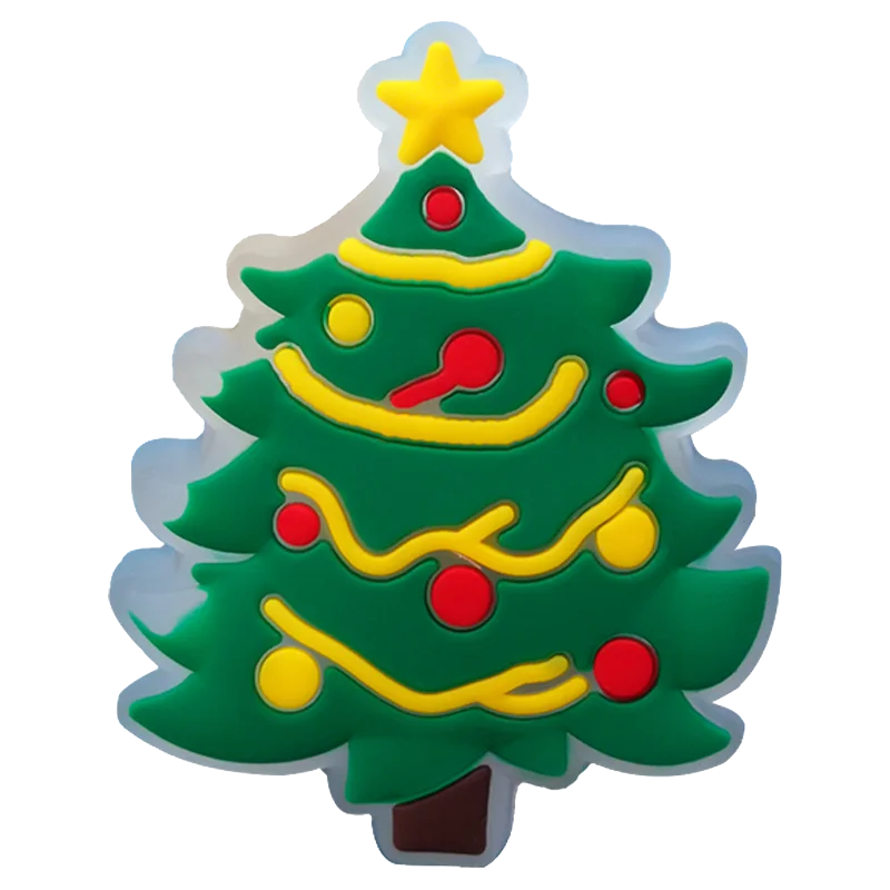 1–5 Stück neue Weihnachts-LED-Schuhanhänger, niedlicher Weihnachtsmann, Katze und Hund, Pin-Zubehör für Sandalen, Schuh-Clogs, Schnalle, Weihnachtsgeschenke