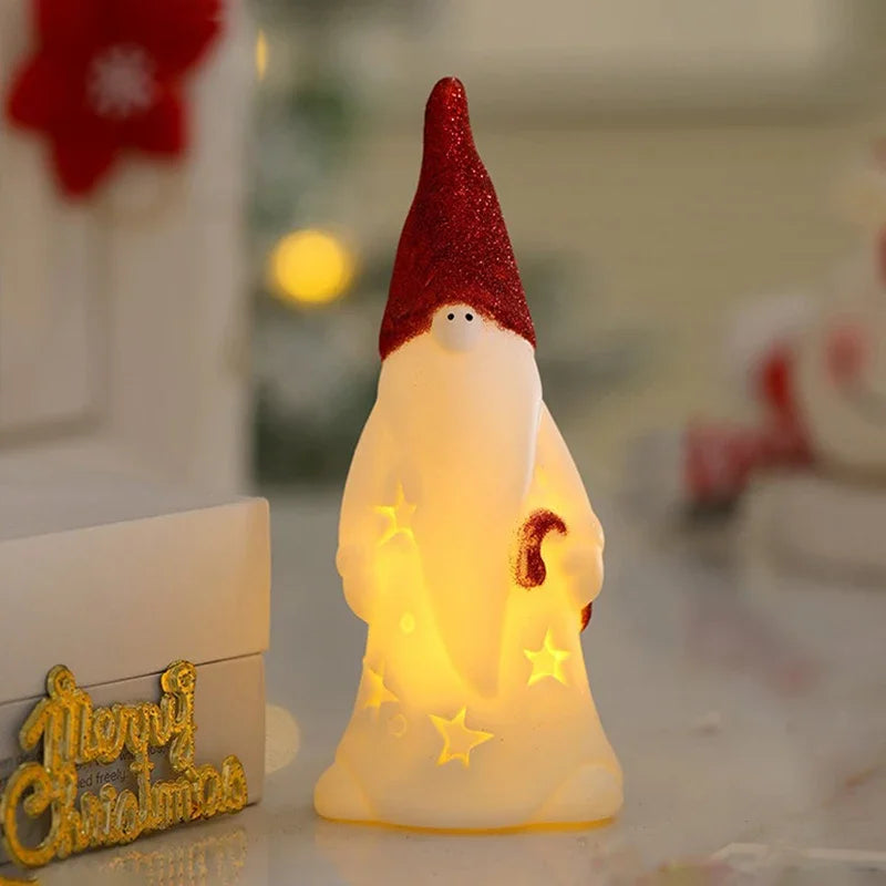 LED Weihnachten Nachtlicht Nette Santa Claus Schneemann Kinder Schlafzimmer Nacht Ornamente Für Urlaub Weihnachten Decora Nacht Lampe